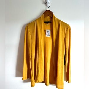 Women’s NWT ladies fall cardigan mustard yellow
